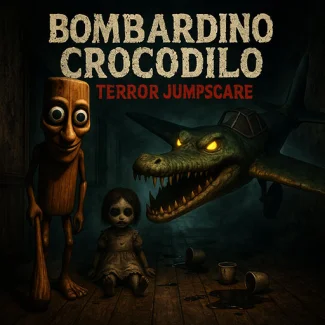 Bombardino Crocodilo terror jumpscare
